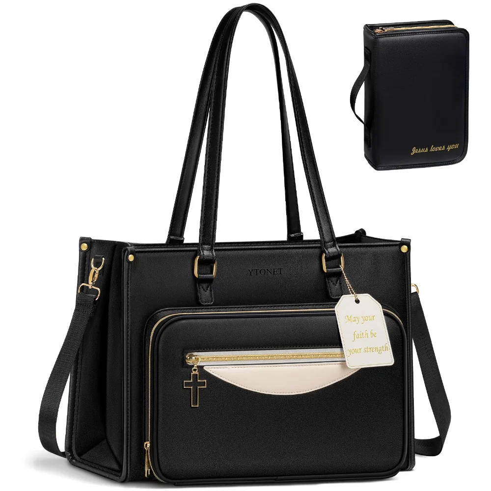 YTONET Bible Bag with Cover Case