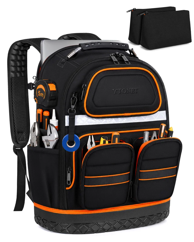YTONET 17.5-inch Tool Backpack