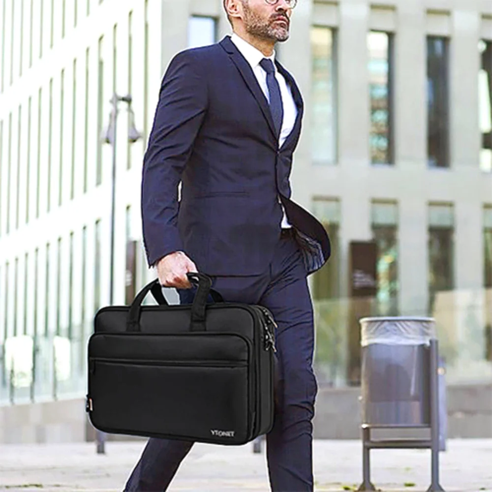 YTONET 17-inch Briefcase, view 2