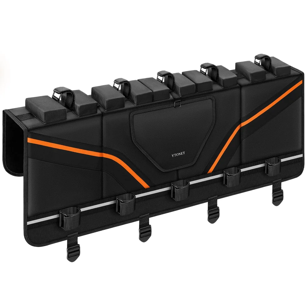 YTONET Tailgate Bike Pad for 5 Bikes